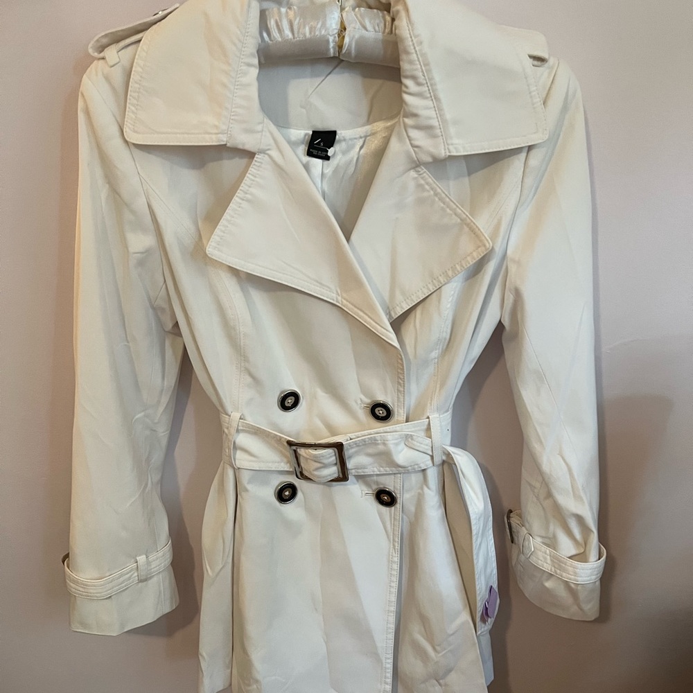 White Trench Coat